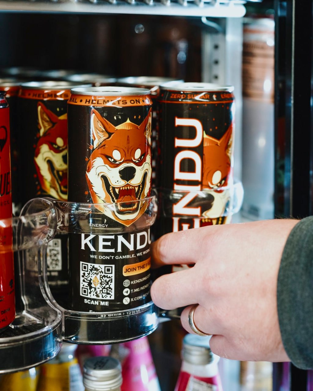 4-Pack Kendu Energy Drinks in Limited Edition Box (Ships to USA)