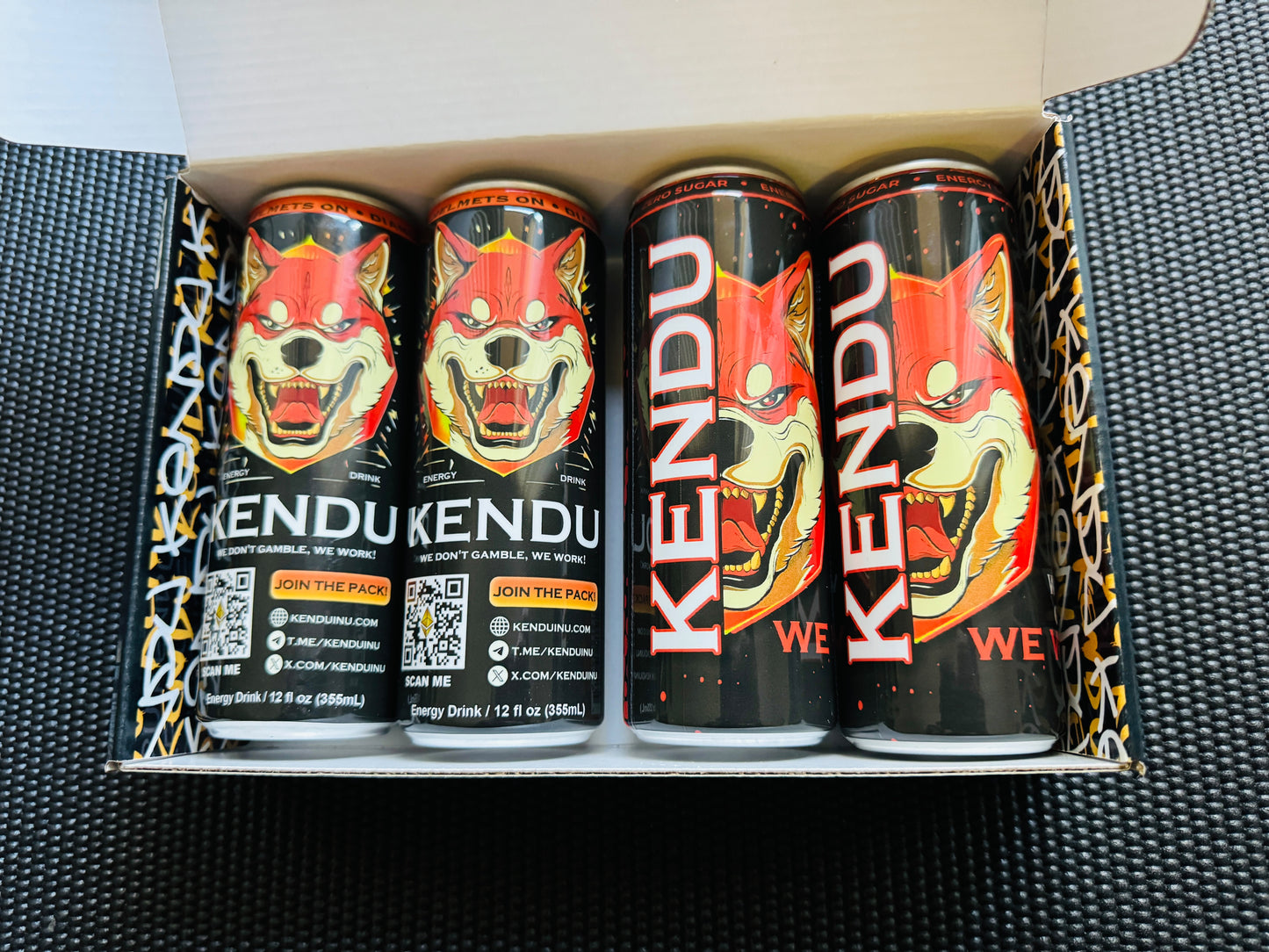 (NEW!) Kendu Energy Power Pack (4 Drinks w/ Limited Edition Box!)